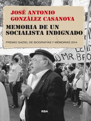 cover image of Memoria de un socialista indignado